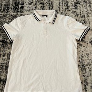 White Asos Design Polo shirt